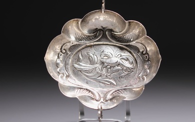 Silver wedding cup, bird of paradise design, early 18th century.