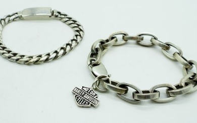 Sterling Large Chain Men's Bracelets