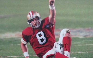 Steve Young HOF Autographed 11x14 Photo San Francisco 49ers JSA