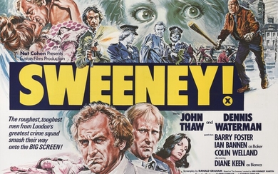 Sweeney! (1977), poster, British