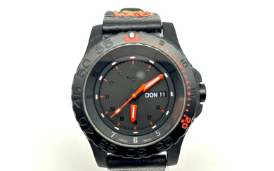 TACTICAL PRECISION: TRASER H3 RED COMBAT MEN'S WRISTWATCH FOR DEMANDING USE.