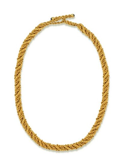TIFFANY & CO., SCHLUMBERGER, YELLOW GOLD FANCY CHAIN