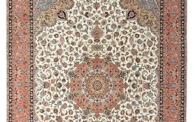Tabriz 50 Raj - Very fine carpet with silk - 350 cm - 254 cm
