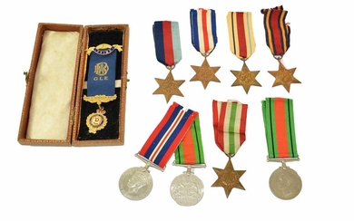 Eight Second World War Single Medals