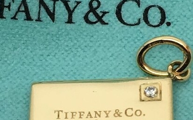 Tiffany - 18 kt. Gold - Pendant Diamond