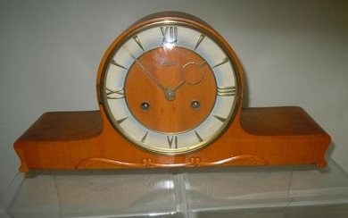 URGOS GERMANY 8 DAY WESTMINSTER CHIME MANTLE CLOCK An Outstanding Antique URGOS Made in Germany 8