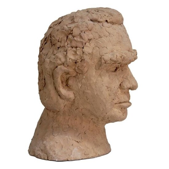 Unidentified Artist - Avery - Head, Ceramic Sculpture
