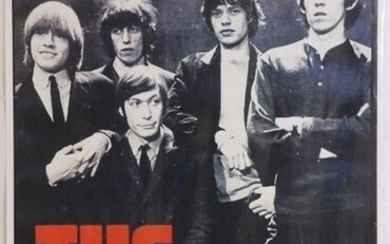VINTAGE DECA THE ROLLING STONES POSTER AD