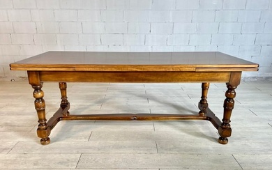 VINTAGE FRENCH FARMHOUSE EXTENTION DINING TABLE