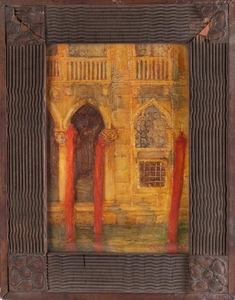 VITTORIO ZECCHIN Detail of the facade of Ca' D'oro