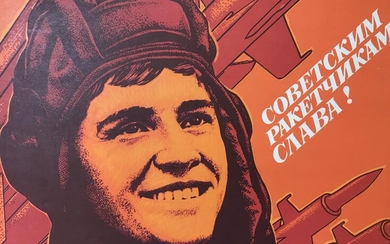 Vintage Soviet Propaganda Poster