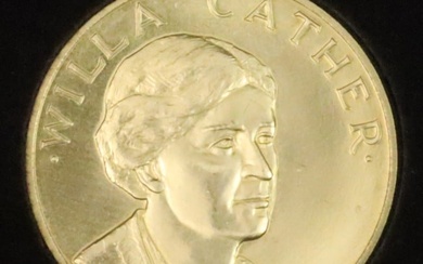 WILLA CATHER GOLD COMMEMORATIVE ARTS MEDAL