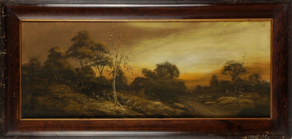 William Henry Chandler (American, 1854-1928) Evening Landscape