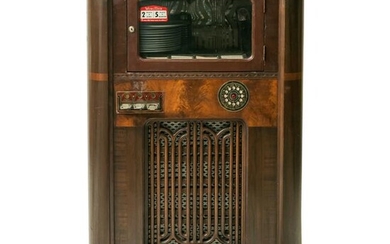 Wurlitzer Art Deco Phonograph Jukebox (Model P-12)