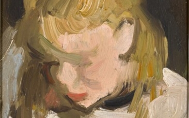 Young Girl with Blonde Hair, Samuel John Peploe, R.S.A.