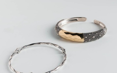 Two Modernist Bracelets