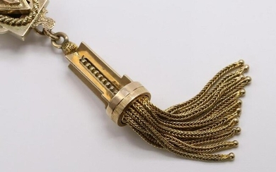 10K Gold Victorian Pendant