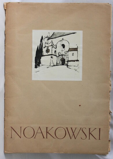 11 Prints Portfolio by Noakowski, 1953 Poland Stanislaw Nowakowski...