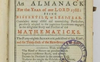 1788 London Almanac