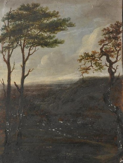 18th Century Dutch School. An Extensive Landscape, Oil