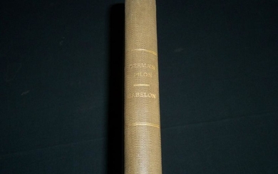 1927 Germain Pilon FrancÃªs Volume por Jean Babelon