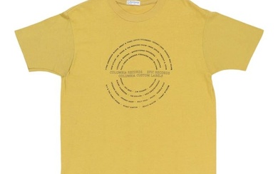 1970s Columbia Records Epic Records Custom Labels Promo Shirt