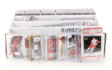 1990s-2000s NHL Hockey Cards with Relics, Rookies, Signed and Graded Cards