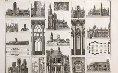 19th C. FRENCH ARCHITECTURAL ENGRAVING