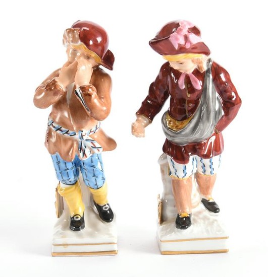 (2) 18th Century KPM Figurines