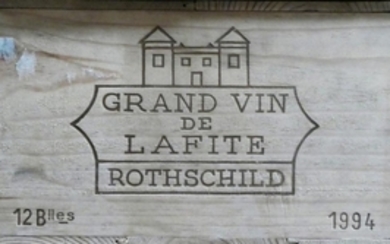 Chateau Lafite-Rothschild 1994 Pauillac 12 bottles owc 90+/100 Robert Parker...