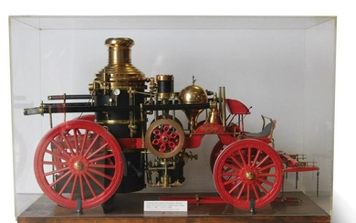 American LeFrance Steam Fire Engine, 1:8 Scale Model
