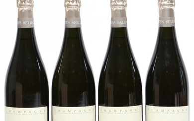 4 bts. Champagne Grand Cru Blanc de Blancs, Jacques Selosse A-A/B (bn).