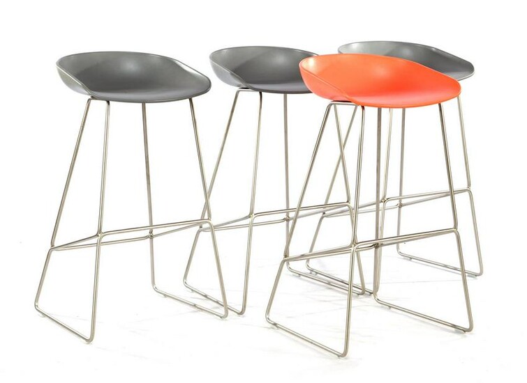 4 modern bar stools