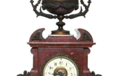 19th Century French Marble Mantel Clock