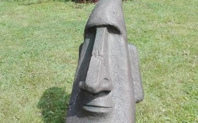Beautiful statue of a Moai - Easter Island
