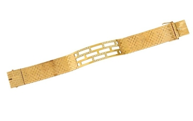 A diamond-set bracelet, 1970