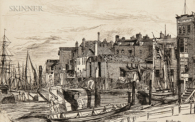 James Abbott McNeill Whistler (American, 1834-1903) Thames Police