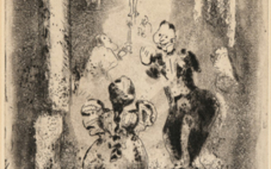 Marc Chagall (Russian/French, 1887-1985) Á l'eglise