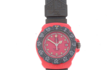 TAG HEUER - a lady's plastic Formula 1 wrist watch. View more details