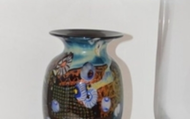 Vanderlaan & Bliss Art Glass Vase