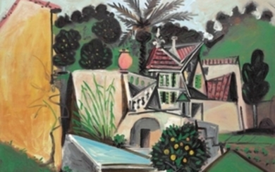 Pablo Picasso (1881-1973), La villa au palmier