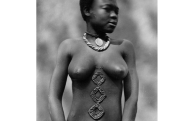 Casimir Zagourski (1883-1944) Afrique Equatoriale Française. Femme Sarra