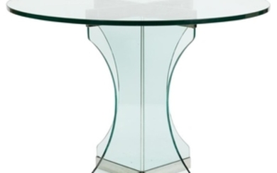 Pace - Chrome & Glass Ocassional Table