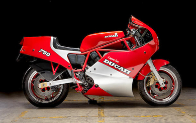 1987 Ducati 750cc F1 Laguna Seca Frame no. ZDM750LS750207 Engine no. ZDM750L1750304