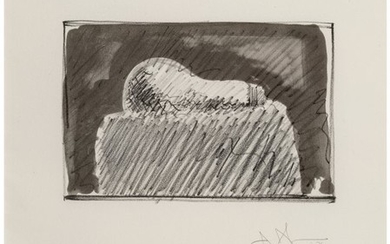 65044: Jasper Johns (b. 1930) Light Bulb, 1976 Lithogra