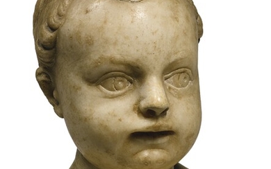 BUST OF A CHILD, North Italian, circa 1500