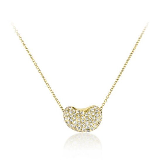 Elsa Peretti Tiffany & Co. Bean Design Diamond