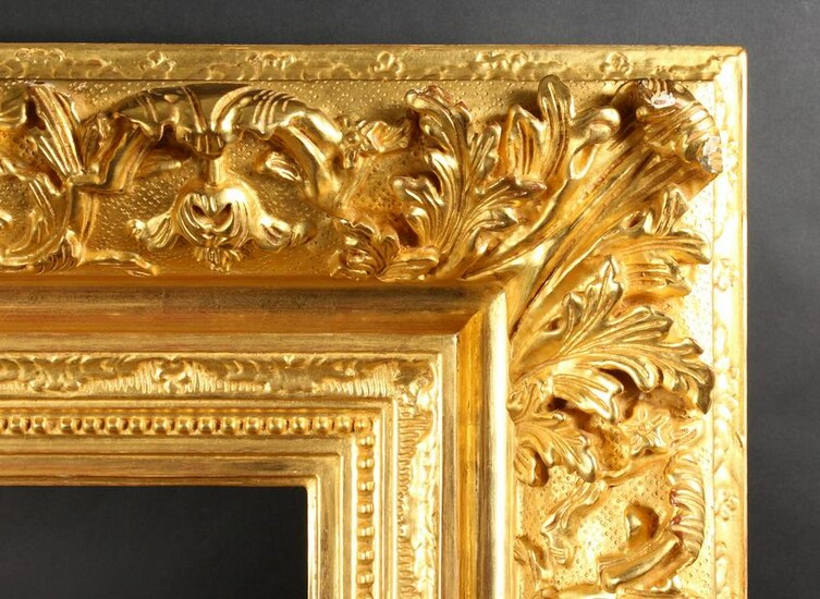 A 19th Century French Gilt Composition Frame with