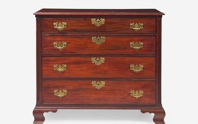 A Chippendale mahogany chest of drawers, Philadelphia, PA, circa 1770