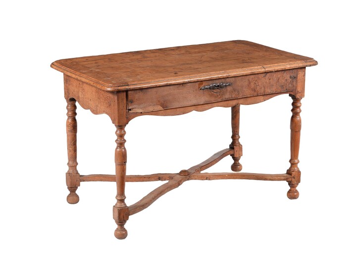 A French chestnut side table